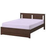 ملاءة سرير قطنية منزلية قطعة واحدة فائقة النعومة بلون أرجواني فاتح