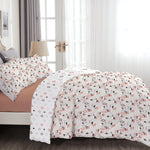 طقم لحاف قطني فاخر من 4 قطع من Cotton Home بنقشة أزتك