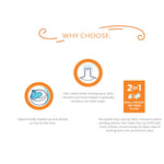 كوب متقدم أزرق فاتح للأولاد 12 شهرًا فأكثر