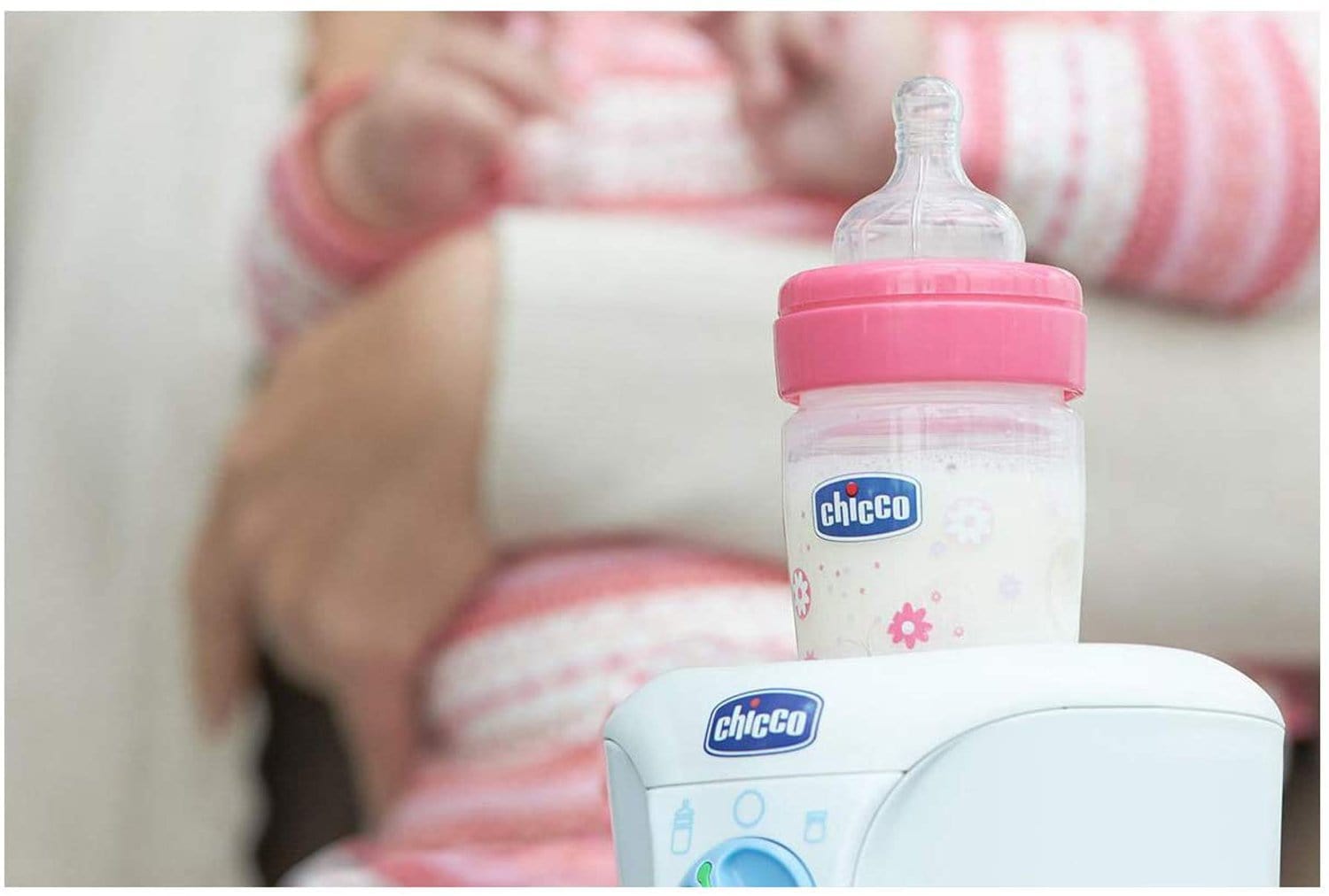 جهاز تدفئة زجاجات شيكو للاستخدام المنزلي والسفر