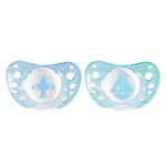CHICCO SOOTHER PHYSIO AIR BLUE SIL 0-6M 2PCS