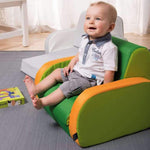 كرسي بذراعين ملتوٍ (3 تكوينات) أرجواني