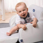 كرسي بذراعين ملتوٍ (3 تكوينات) أحمر