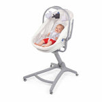 شيكو بيبي هاج 4 في 1 - رمادي غامق