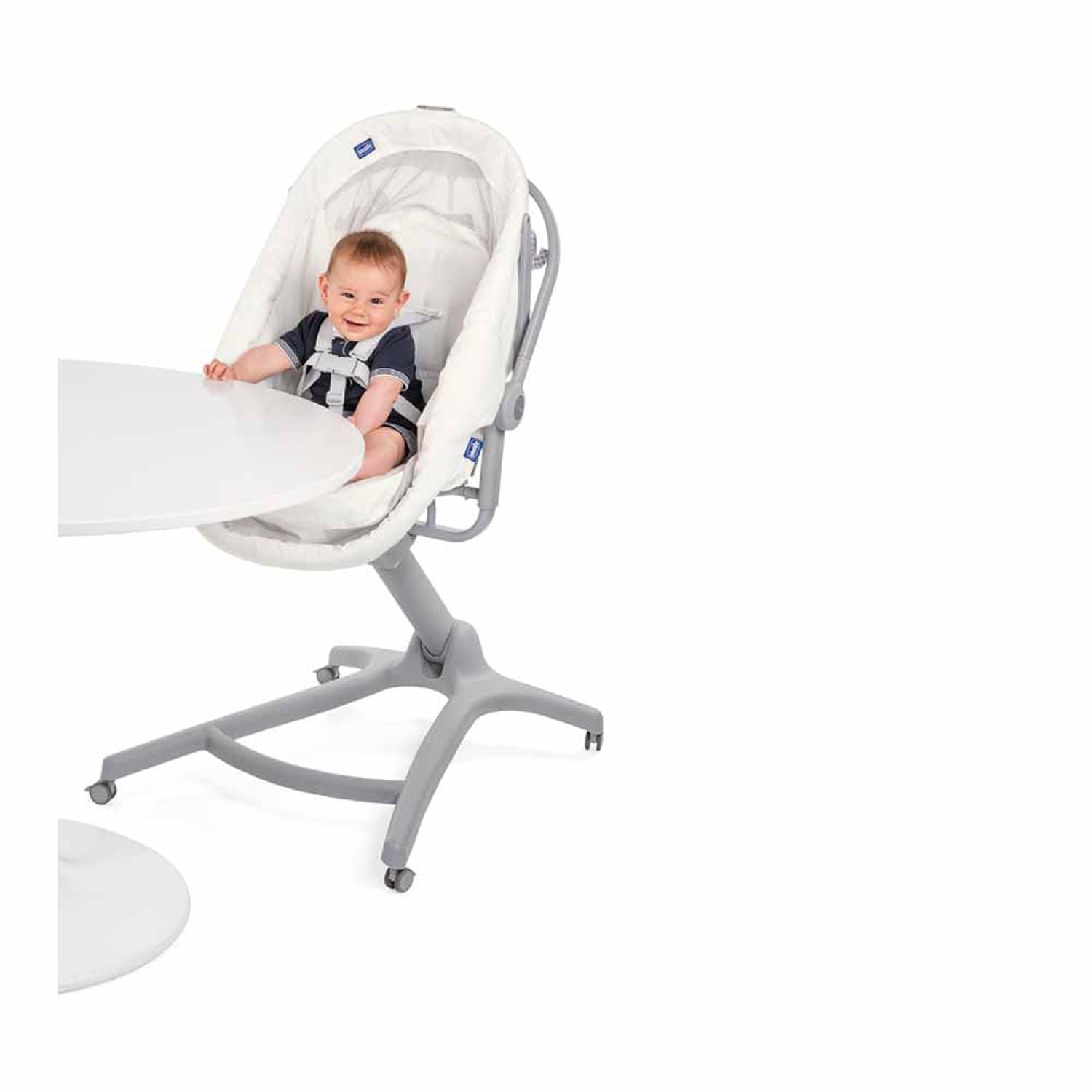 شيكو بيبي هاج 4 في 1 - رمادي غامق