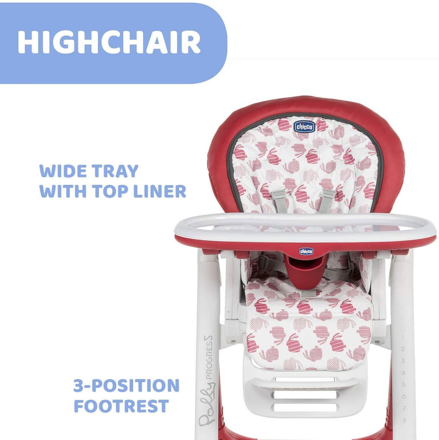 شيكو بولي بروجريس 5 أحمر