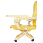 مقعد معزز للوجبات الخفيفة من تشيكو بوكيت، من عمر 6 أشهر إلى 3 سنوات، لون زعفراني