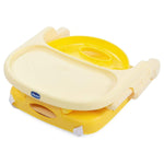 مقعد معزز للوجبات الخفيفة من تشيكو بوكيت، من عمر 6 أشهر إلى 3 سنوات، لون زعفراني