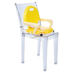 مقعد معزز للوجبات الخفيفة من تشيكو بوكيت، من عمر 6 أشهر إلى 3 سنوات، لون زعفراني