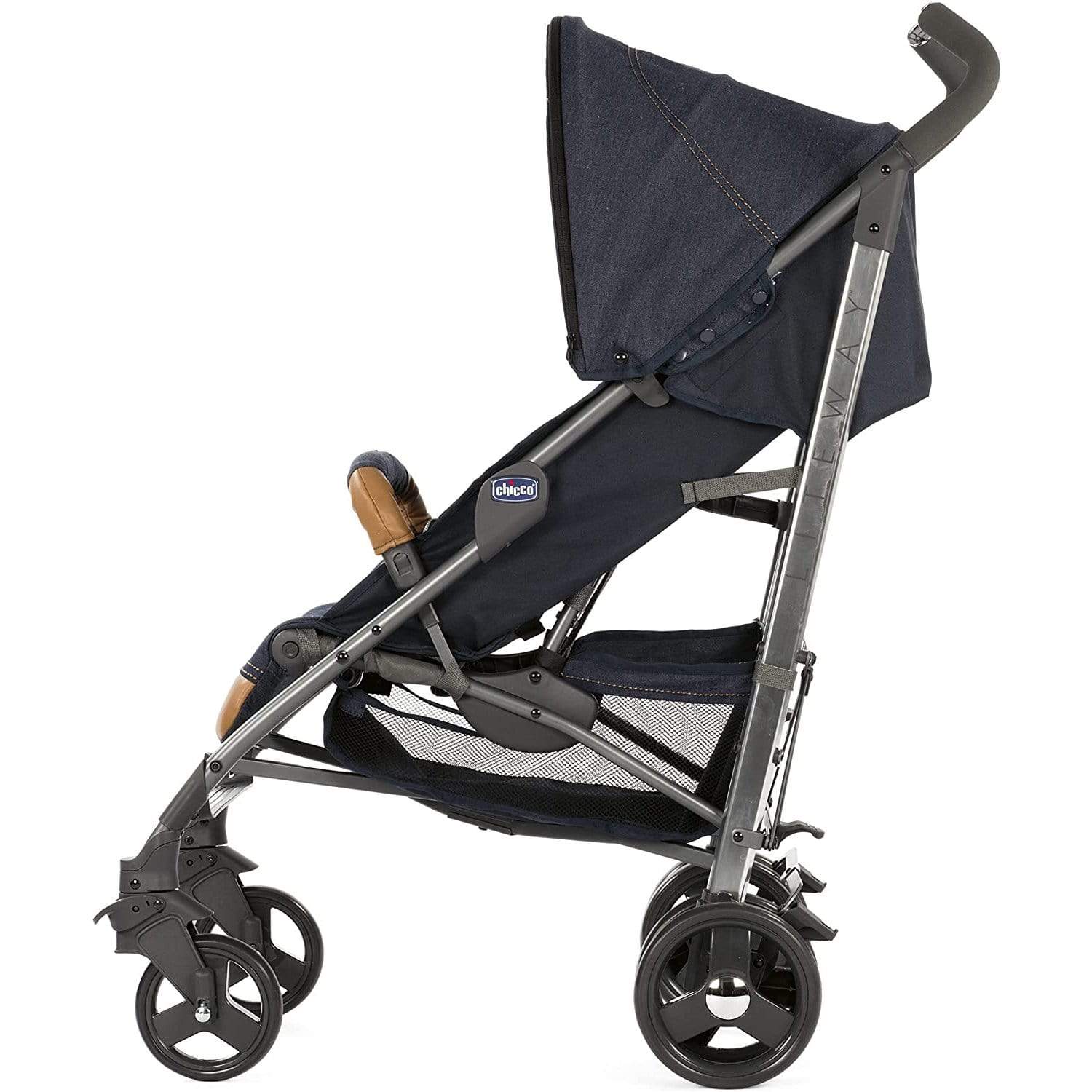 قضيب عربة الأطفال لايت واي 3 توب دينم