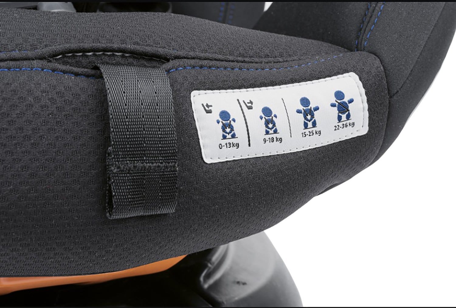 مقعد سيارة CHICCO UNICO PLUS B. AIR أسود