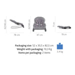 كرسي هزاز للأطفال من تشيكو هوبلا بتصميم اليعسوب