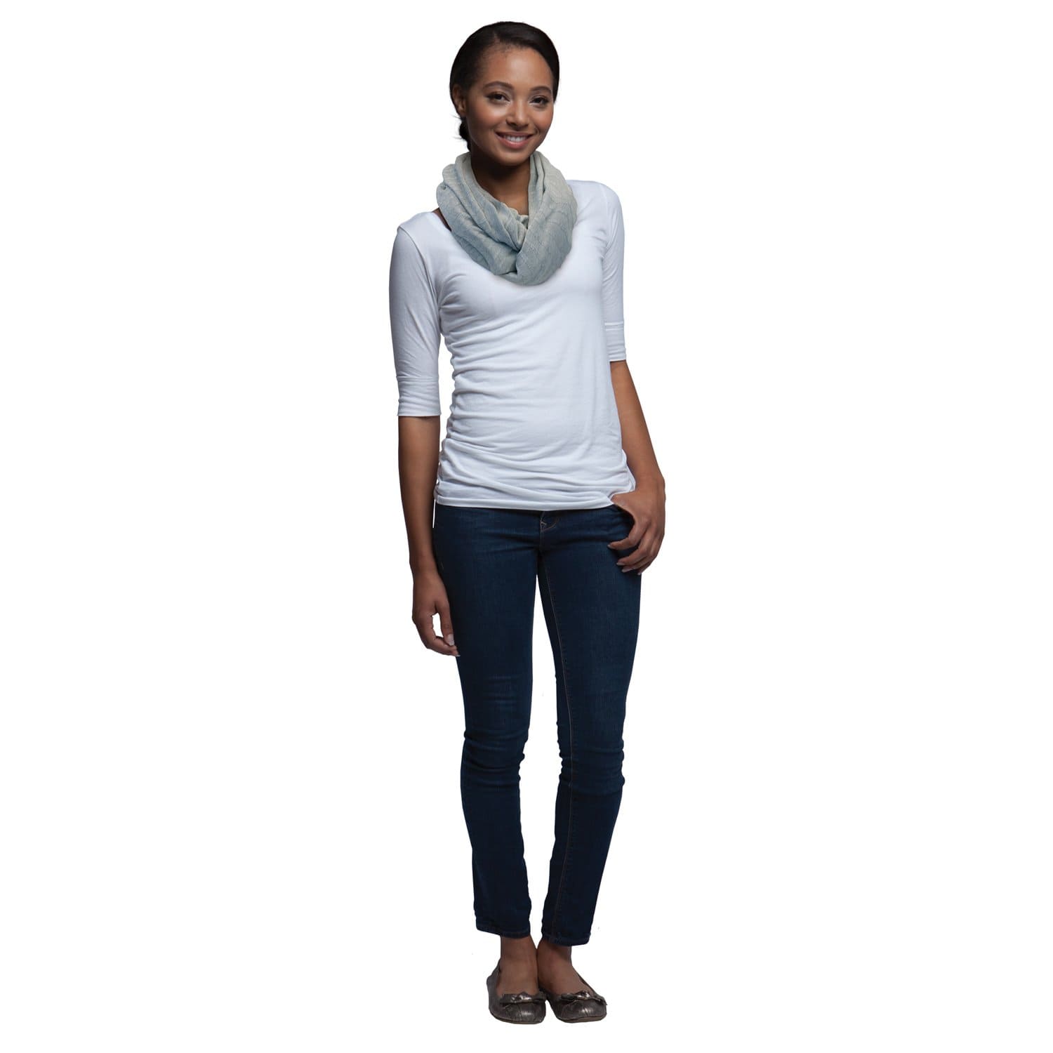 وشاح الرضاعة بوبي إنفينيتي فضي