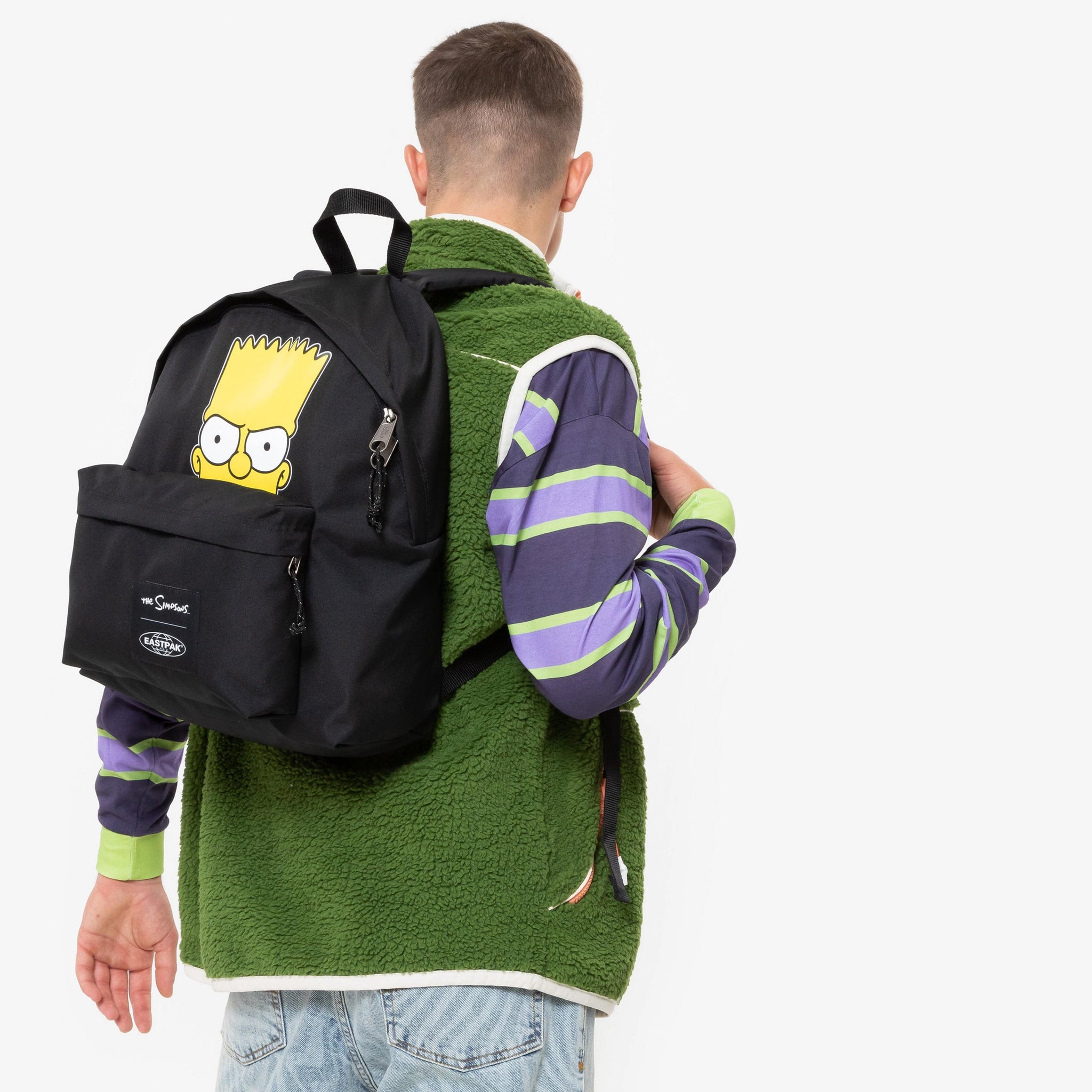 حقيبة ظهر Eastpak Padded Pak'R The Simpsons Sofa متوسطة الحجم - EK0006207A5