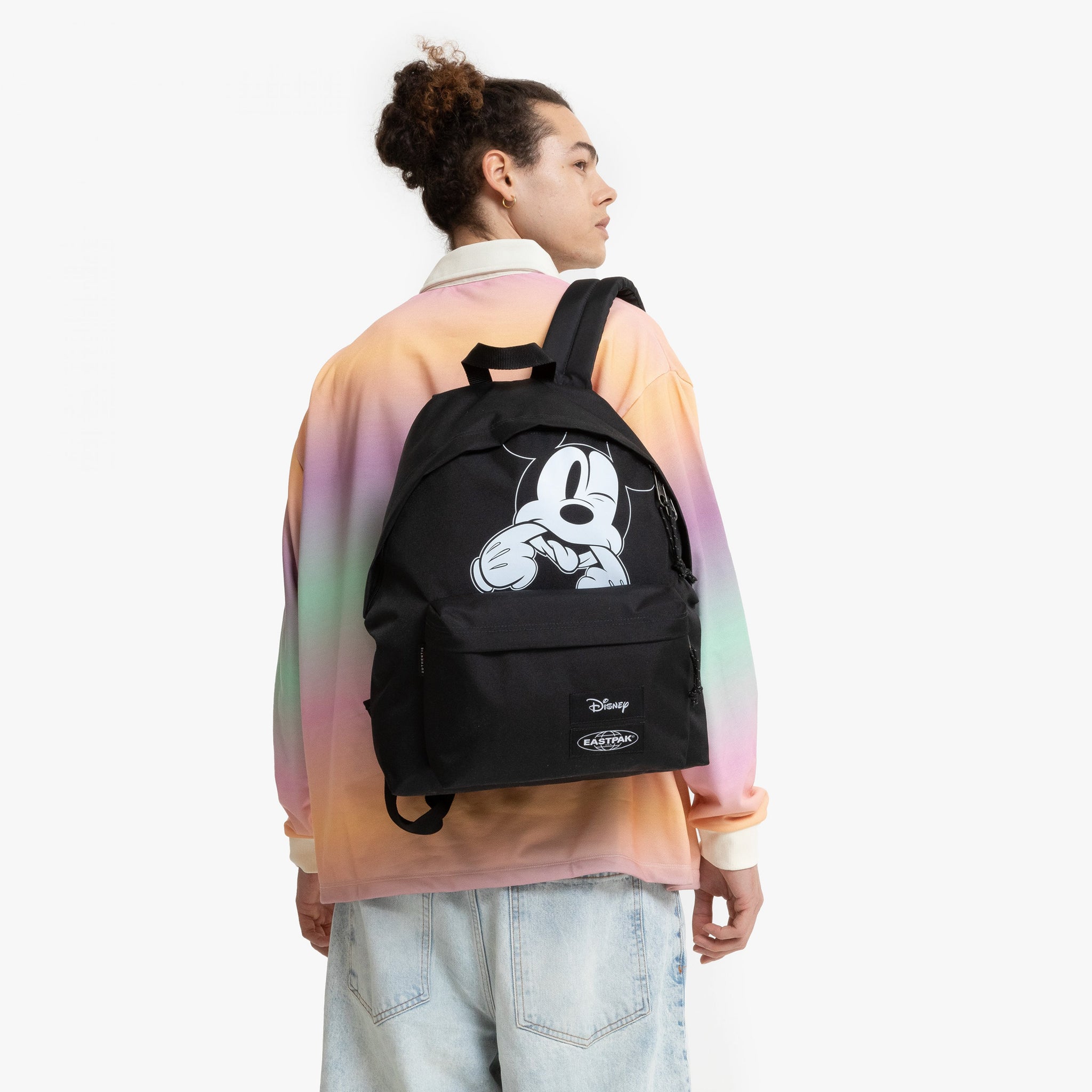 حقيبة ظهر Eastpak Padded Pak'R Mickey Placed متوسطة الحجم - EK0006209E21