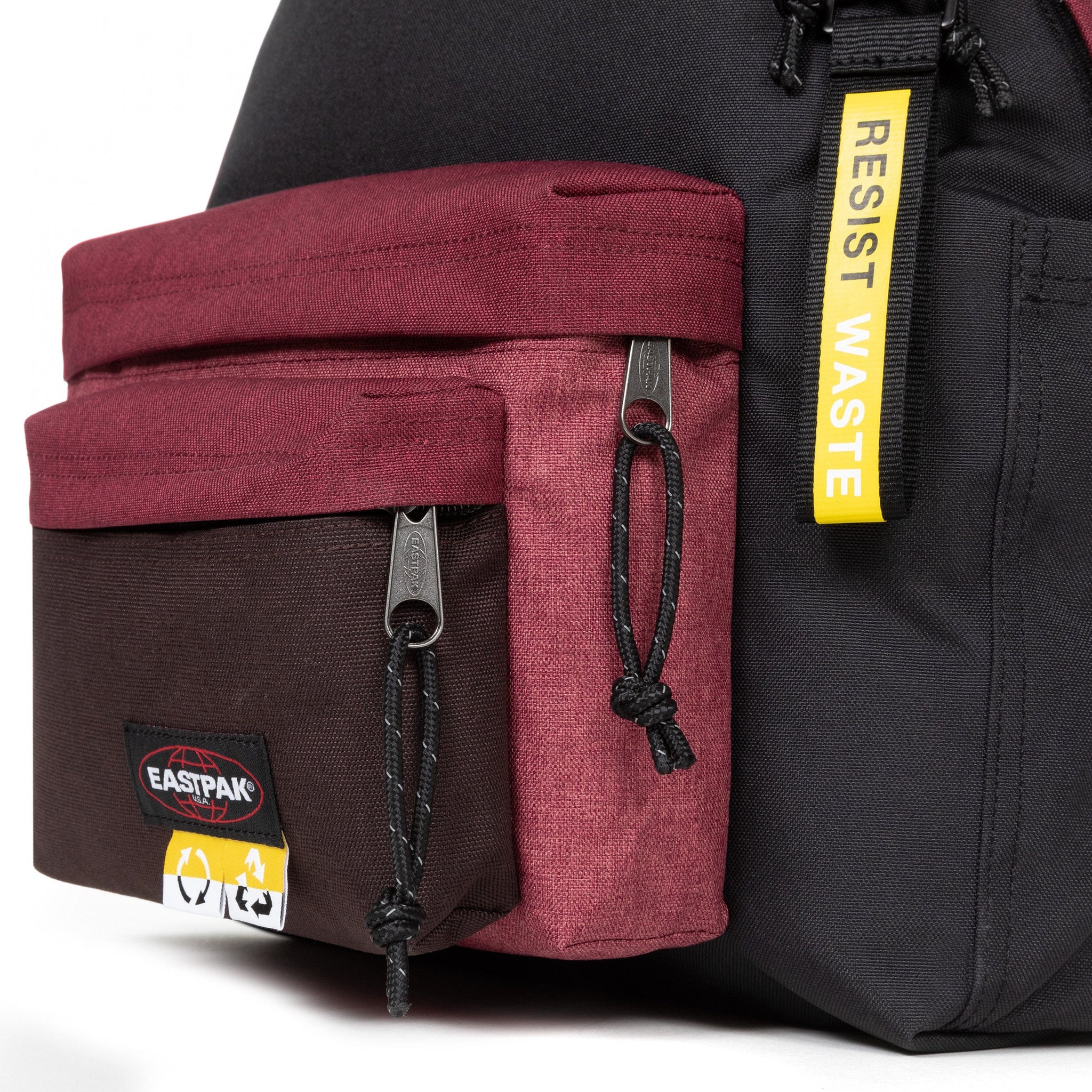 حقيبة ظهر Eastpak Padded Pocket'R RW للكمبيوتر المحمول متوسطة الحجم باللون العنابي - EK0A5BFT4E7