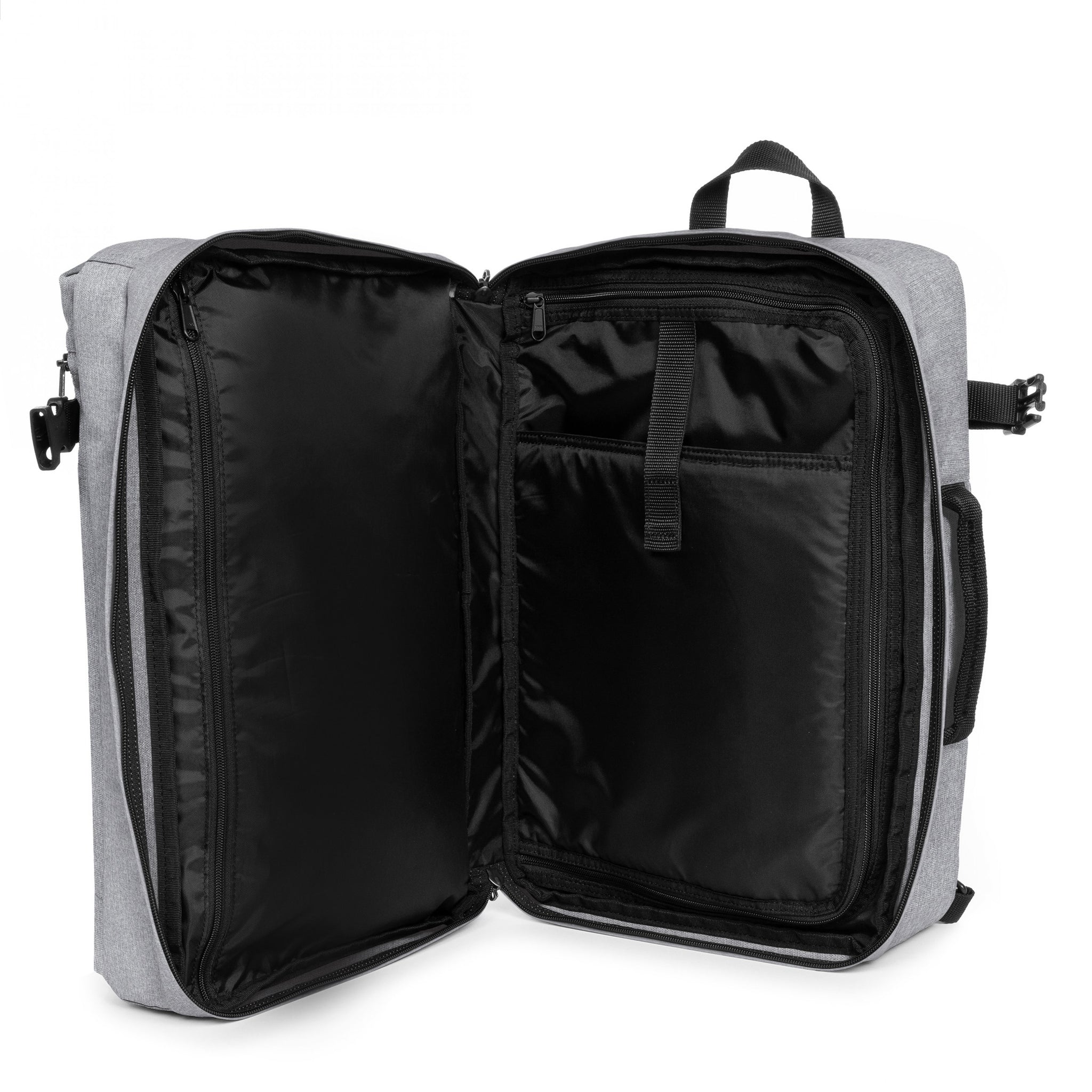 حقيبة دافل صغيرة قابلة للتحويل إلى حقيبة ظهر من Eastpak Transit'R Pack Sunday Grey - EK0A5BHI3631