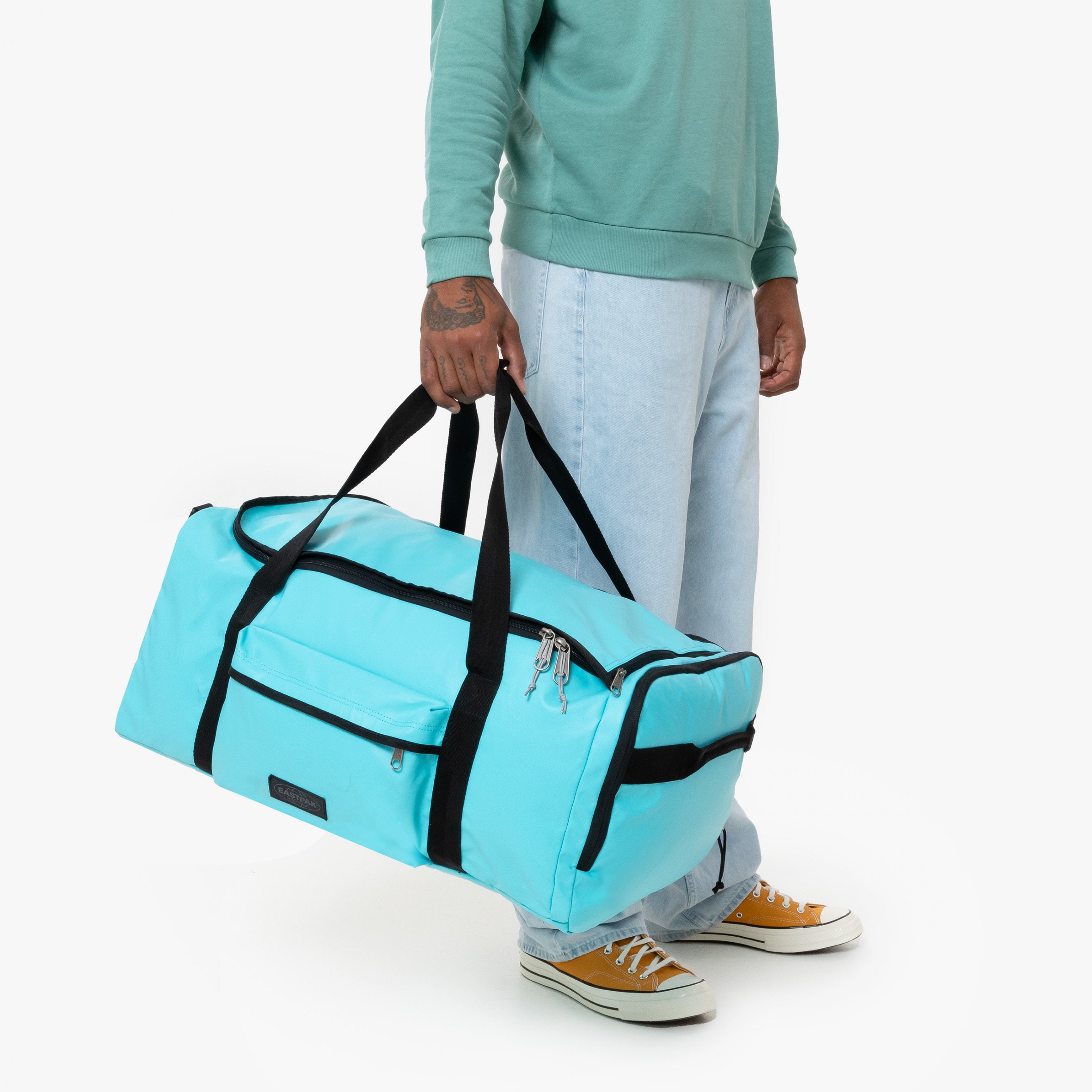 Eastpak Tarp Duffl'R M Tarp Sea حقيبة دفل متوسطة الحجم - EK0A5BHN8J21