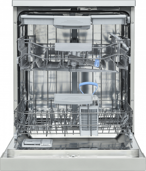 غسالة أطباق هوفر قائمة بذاتها تتسع لـ 15 طبقًا مع أزرار تحكم باللمس