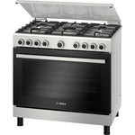 Bosch Free Standing Cooker, Gas Cooker, ??84.4 cm, ?147 L Gas Range Cooker, German Engineering Cooking Range HGVDA0Q50M