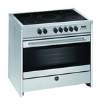 HOOVER 90X 60 CERAMIC COOKER STEEL