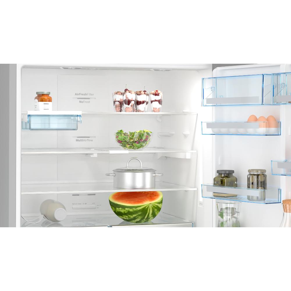 ثلاجة بوش سلسلة 6 ذات الفريزر السفلي