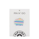 Kipling Stripy Cloud Pin Mix Col Ss20 - Small Personalisation Pin - I4135-Q54