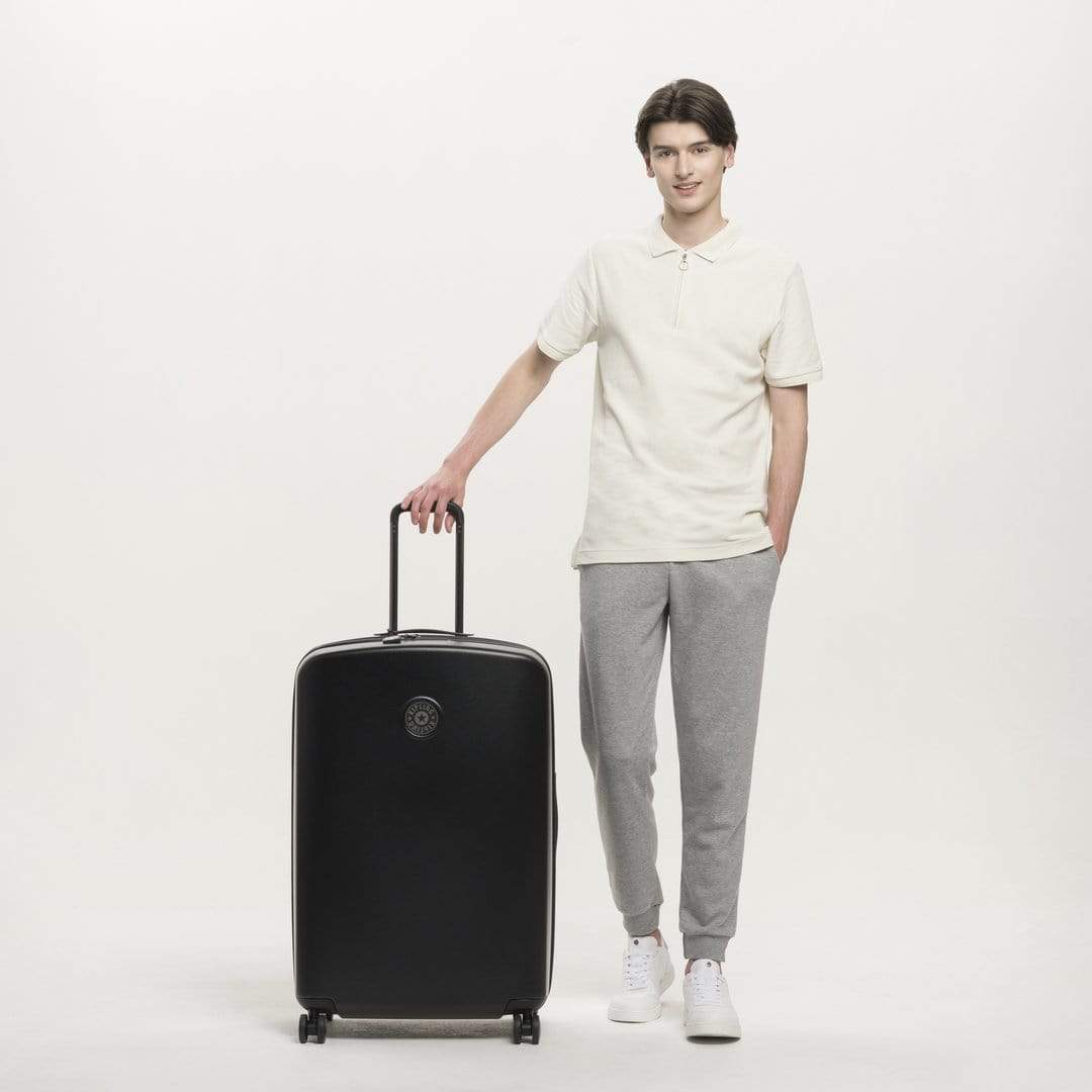 حقيبة كيبلينج كيوريوسيتي إل سوداء كبيرة بعجلات C2I4295-P39