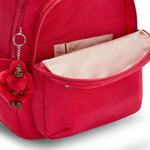 حقيبة ظهر كيبلينج سيول كبيرة وردية اللون C2I5140-09F