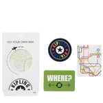 STICKER SET MAP