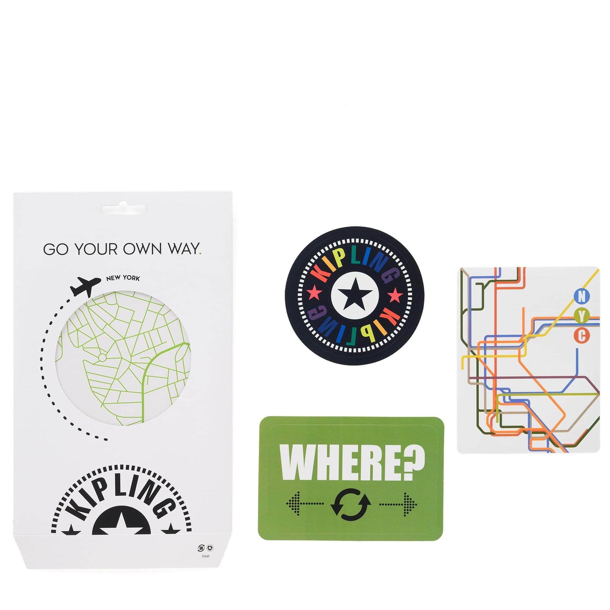 STICKER SET MAP