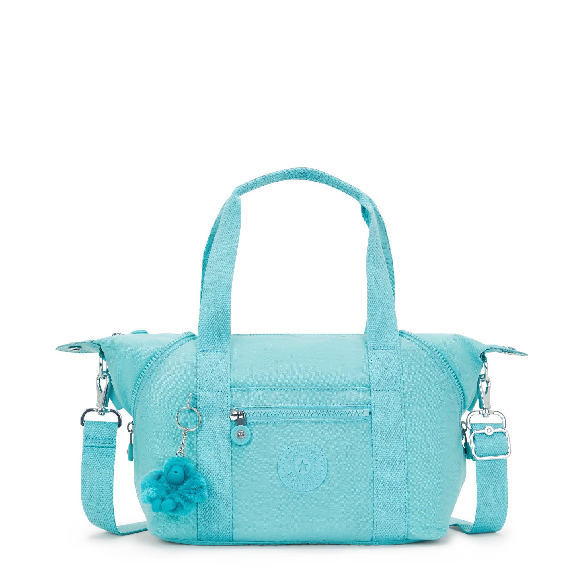 KIPLING-Art Mini-Small handbag (with removable shoulderstrap)-Deepest Aqua-01327-T6E