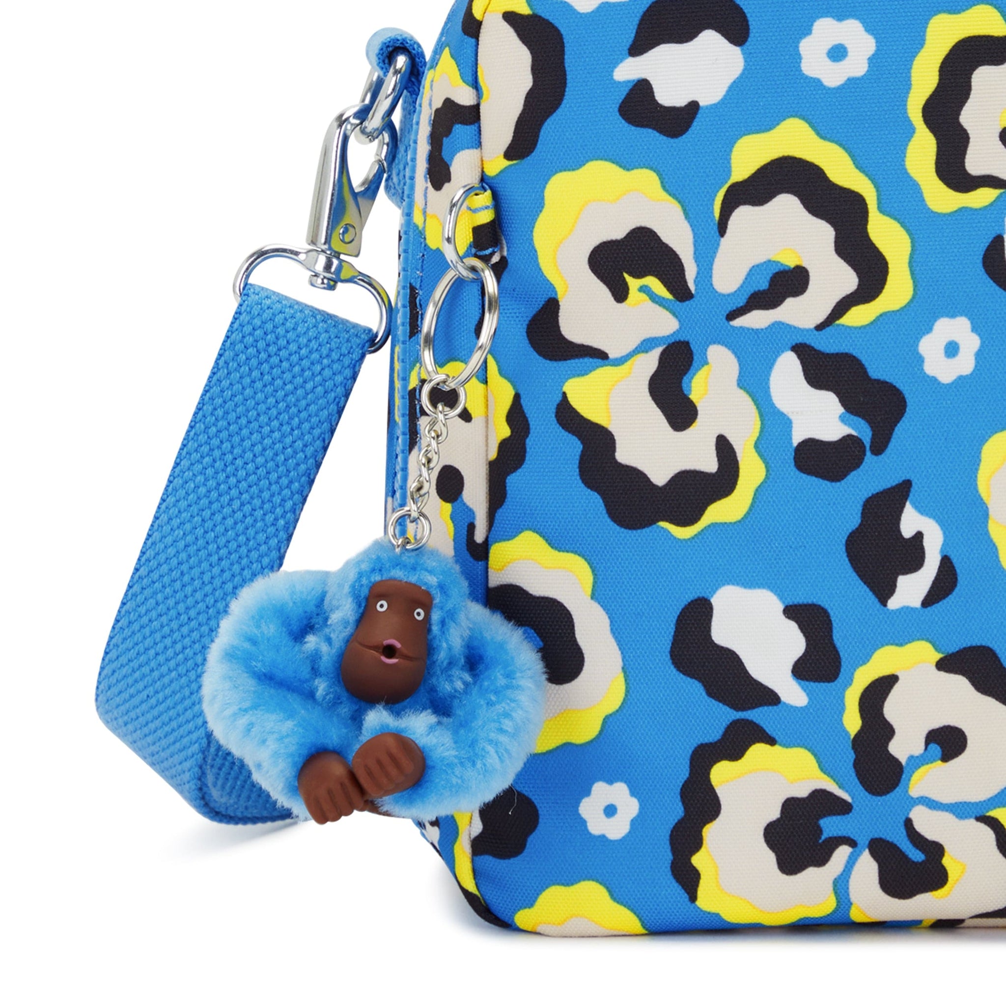 حقيبة غداء كبلينج مييو بنقشة جلد الفهد وكبيرة الحجم مع جراب عربة C2I2989-P2A