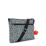 حقيبة كتف متوسطة الحجم بطبعة تجريدية من كيبلينج ألفار C2I3066-GN6