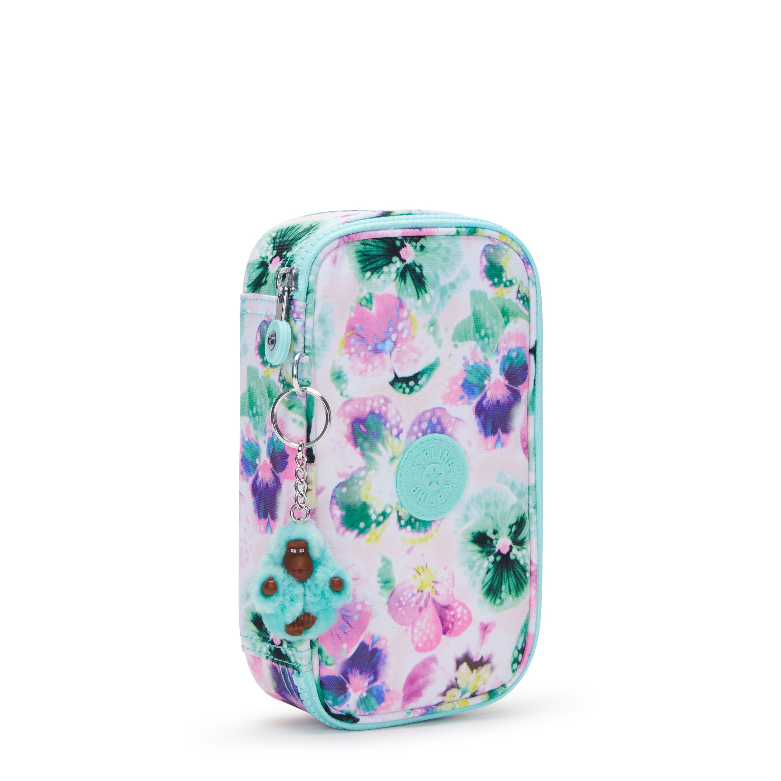 حافظة أقلام كيبلينج 50 قلمًا أكوا بلوسوم متوسطة الحجم C2I3707-7EC