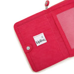 محفظة كيبلينج موني لوف كونفيتي وردية متوسطة الحجم C2I3738-T73