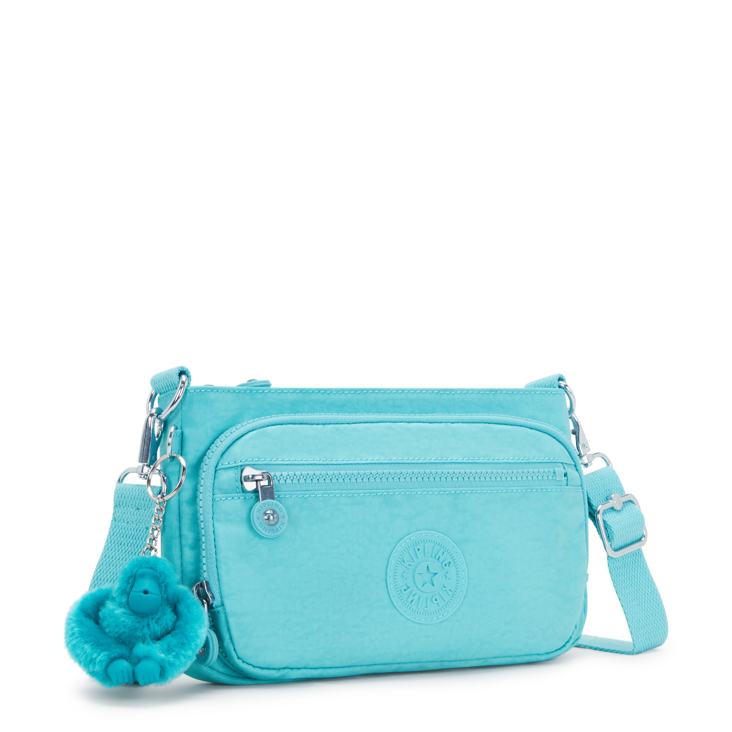 حقيبة كتف صغيرة Kipling Milos Up Deepest Aqua C2I4378-T6E
