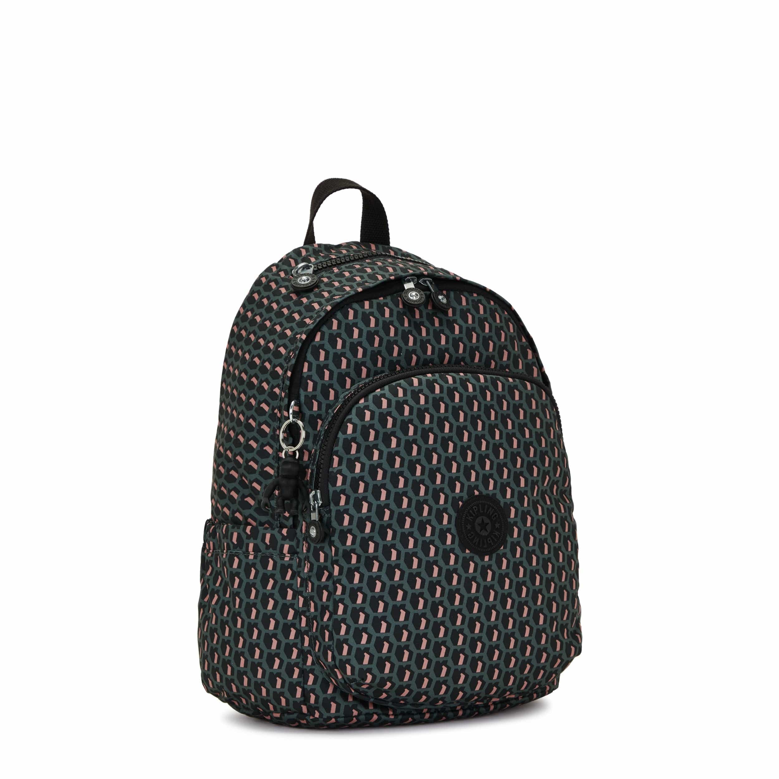 حقيبة ظهر كيبلينج ديليا 3D K وردية متوسطة الحجم C2I4528-E1A