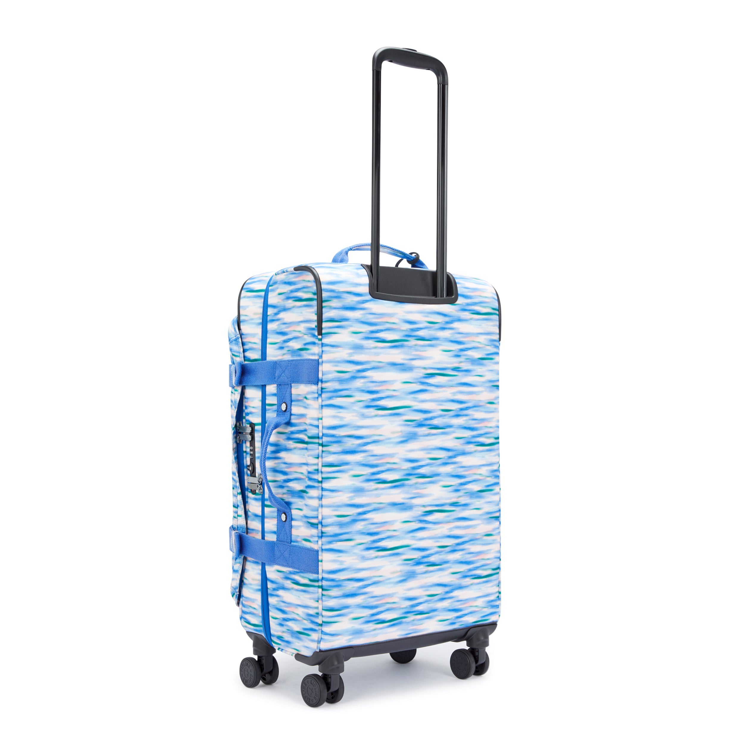 حقيبة سفر كيبلينج سبونتانيوس متوسطة الحجم بعجلات، لون أزرق مخفف، C2I4556-TX9