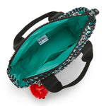 حقيبة كتف صغيرة بطبعة تجريدية من كيبلينج مينتا C2I5647-GN6