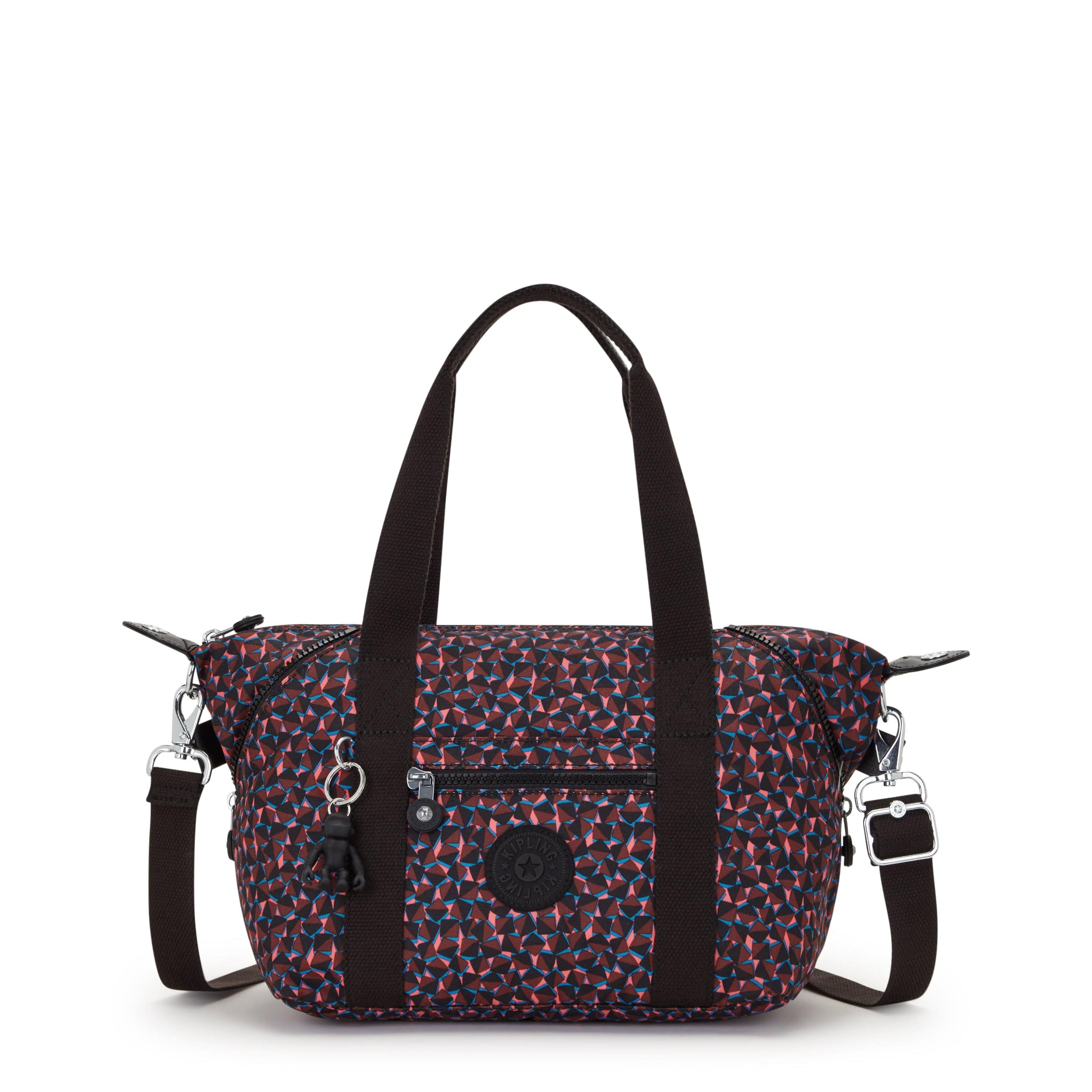 KIPLING-Art Mini-Small Handbag (With Removable Shoulderstrap)-Happy Squares-I5656-B3X
