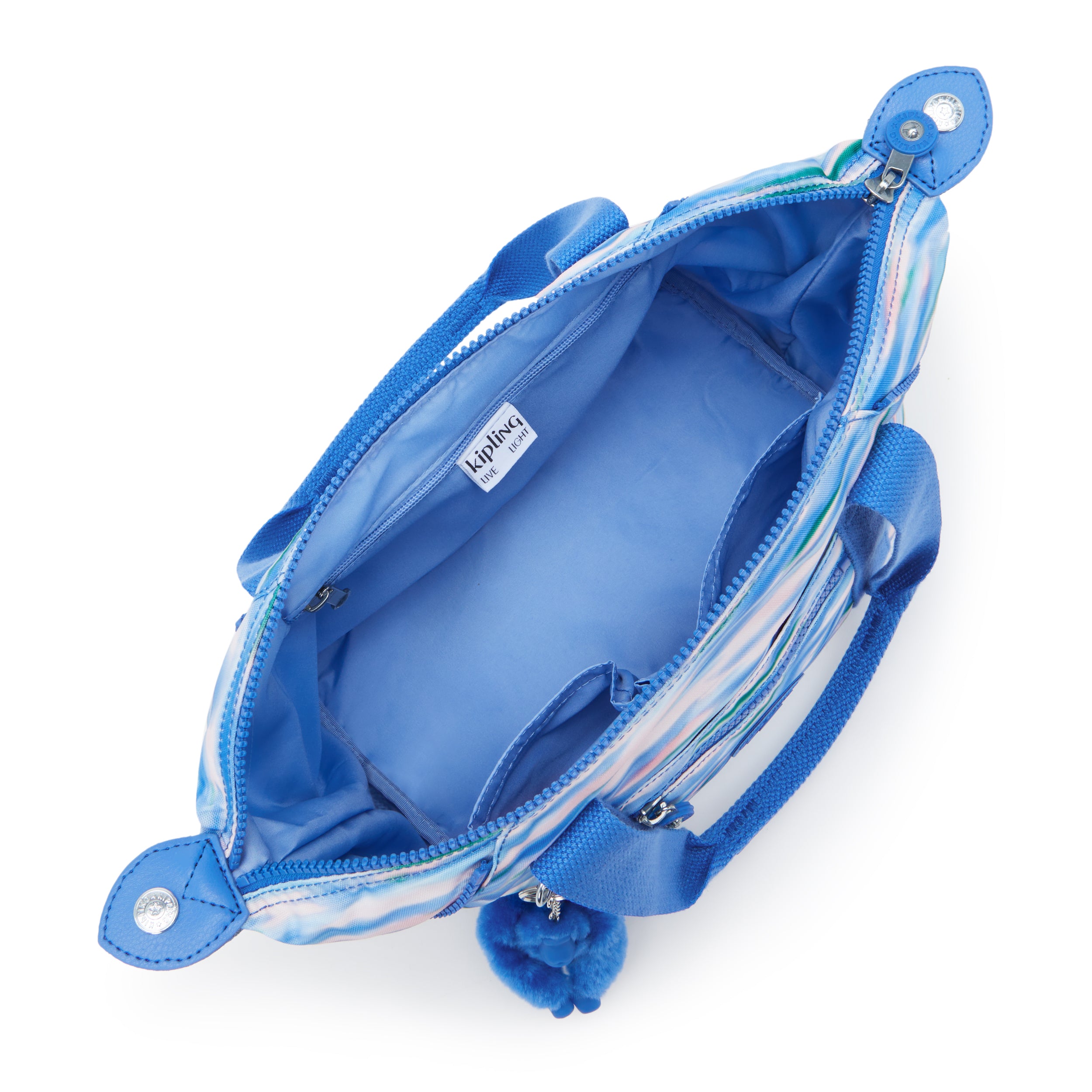 حقيبة يد صغيرة من كيبلينج آرت ميني مخففة باللون الأزرق C2I5656-TX9