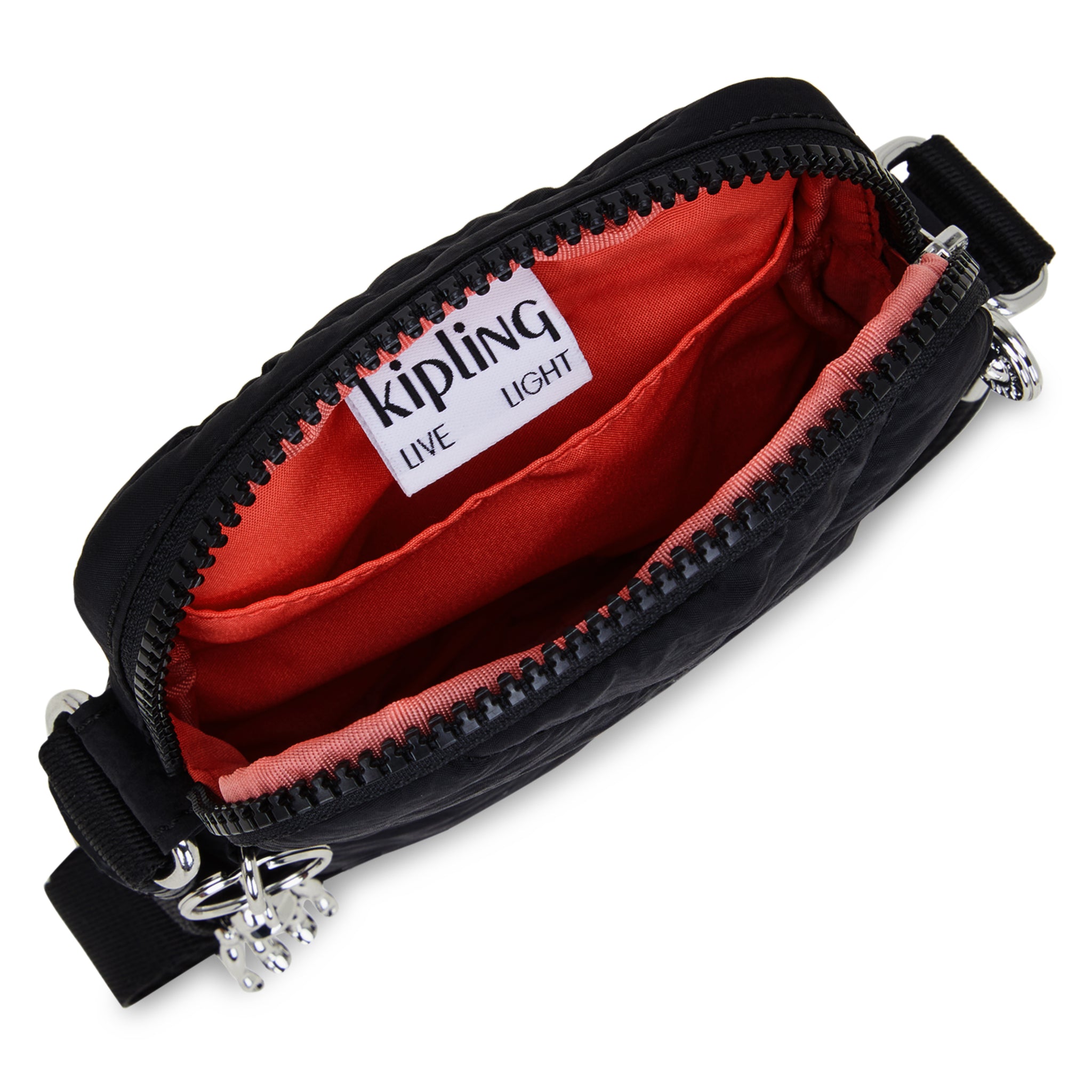 حقيبة كتف صغيرة من كيبلينج آنيت كوزميك بلاك كيو إل C2I5746-95R