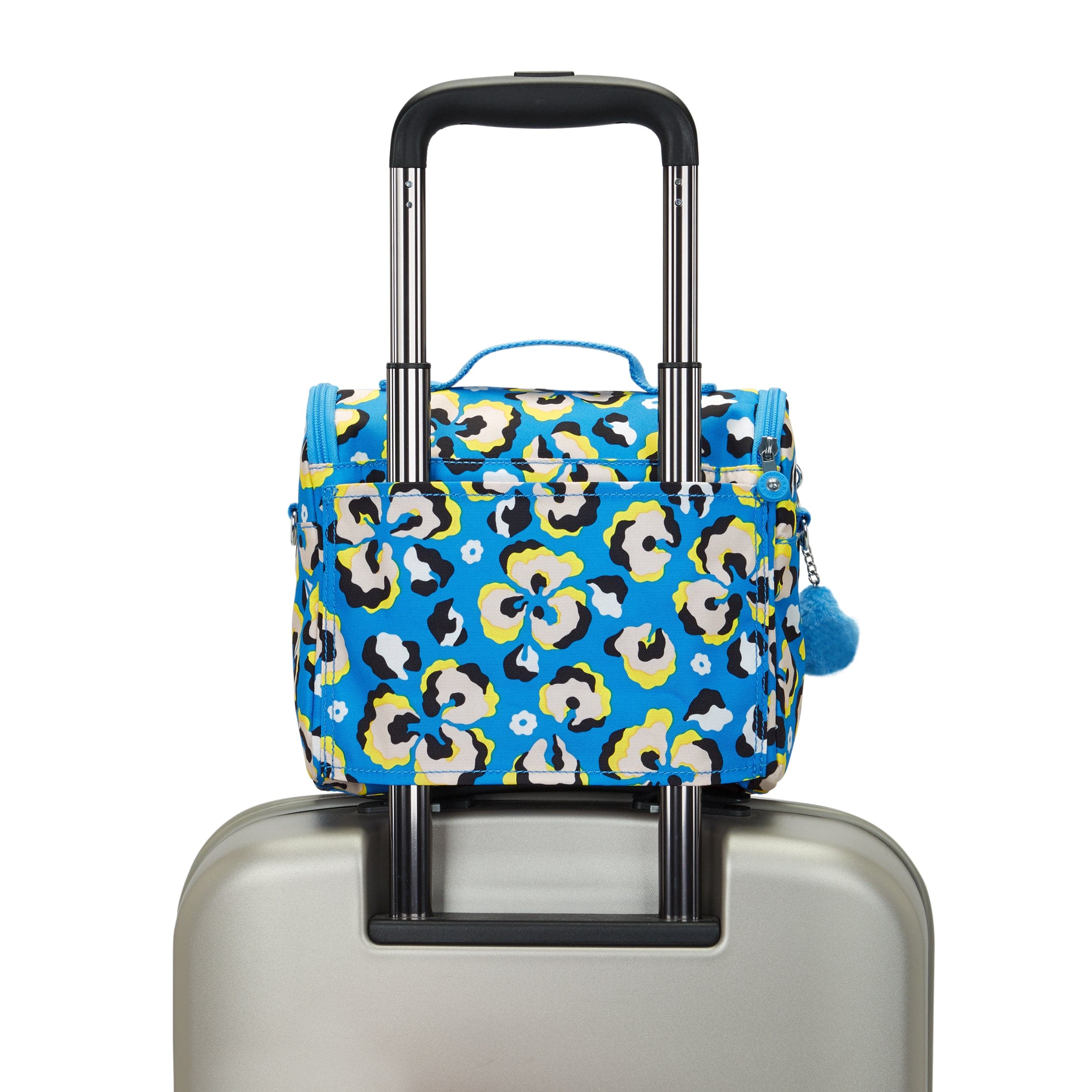 حقيبة غداء كيبلينج نيو كيشيرو كبيرة بنقشة جلد الفهد مع جراب عربة C2I5749-P2A