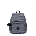 KIPLING-City Zip S-Small Backpack with Adjustable Straps-Signature Print-I6345-DD2