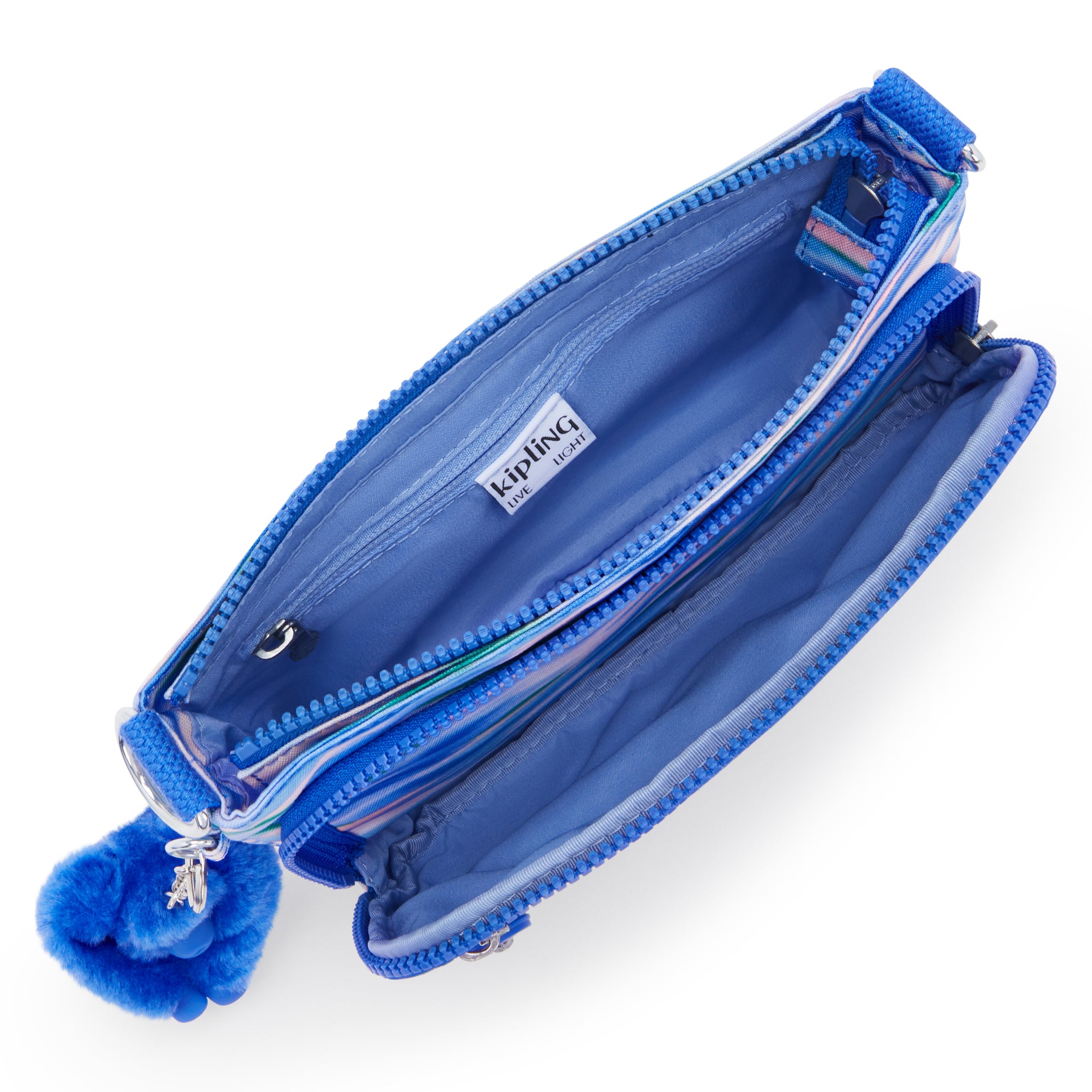 حقيبة كتف صغيرة Kipling Milos Up Diluted Blue C2I6603-TX9