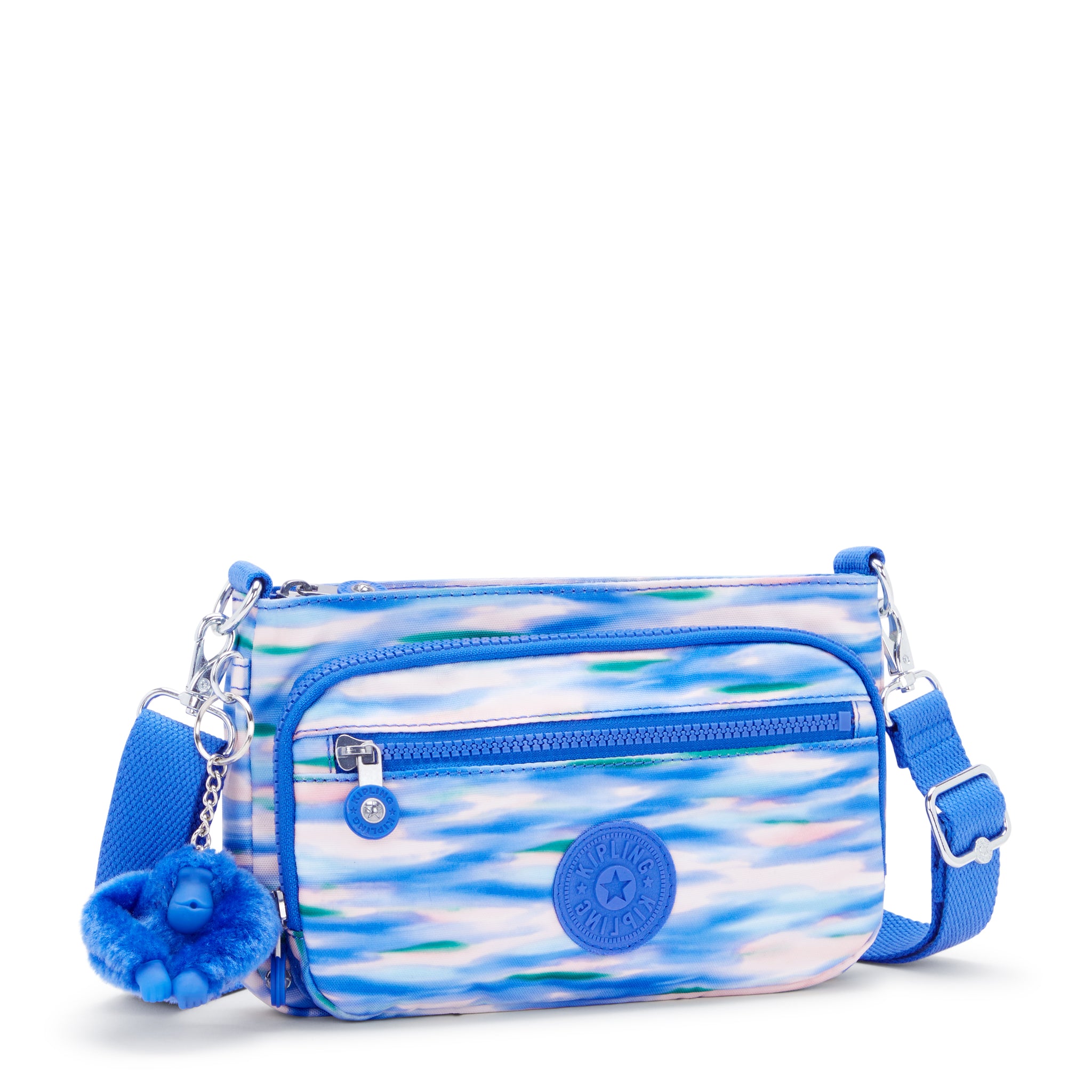 حقيبة كتف صغيرة Kipling Milos Up Diluted Blue C2I6603-TX9