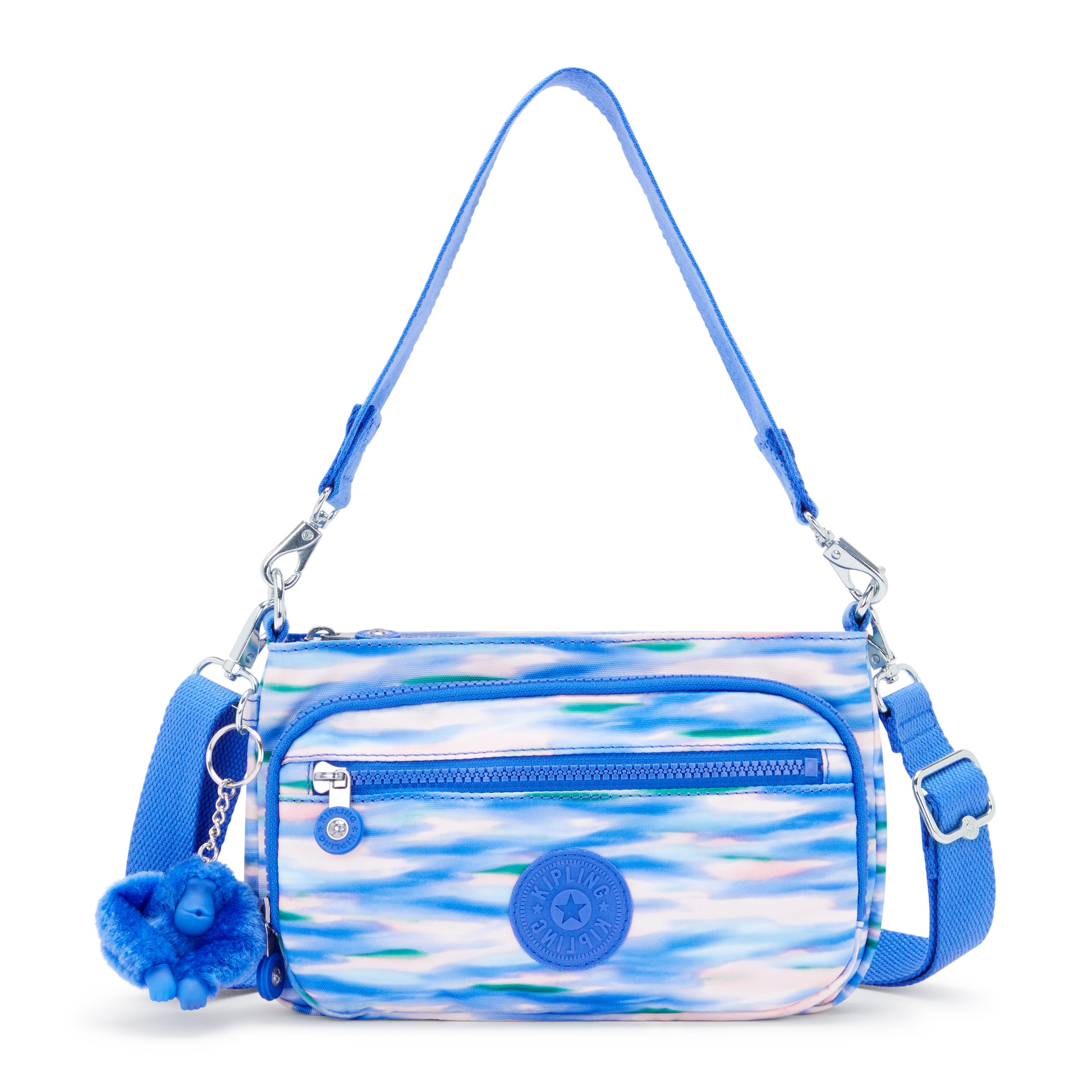 حقيبة كتف صغيرة Kipling Milos Up Diluted Blue C2I6603-TX9