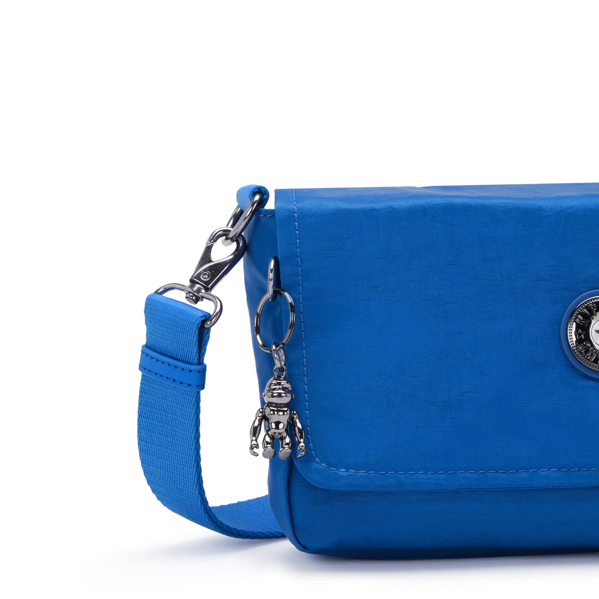 حقيبة كتف صغيرة من كيبلينج أراس بلون أزرق ساتان C2I6941-S9H