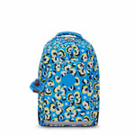 KIPLING-Class Room-Large Backpack (With Laptop Protection)-Leopard Floral-I7090-P2A